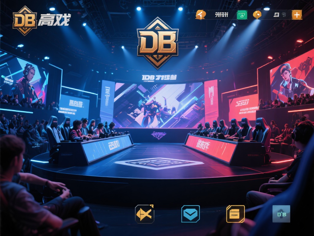 在电竞领域中，DB游戏以其精致的画面和极具挑战的竞