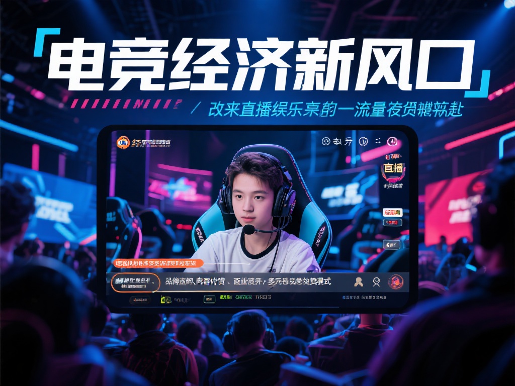 揭秘电竞直播流量变现策略：抓住电竞经济新风口 