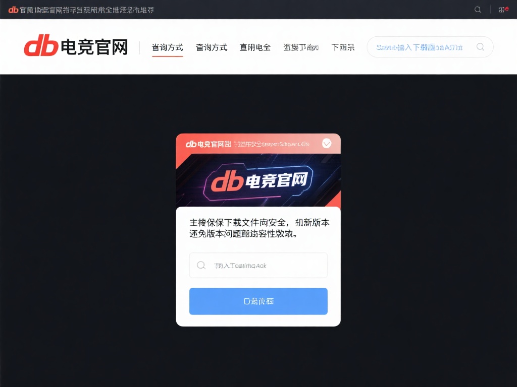 全面解析DB电竞下载地址查询,轻松快速完成安装 全面解析DB电竞下载地址查询,轻松快速完成安装