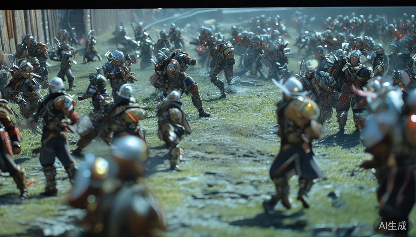 1.&nbsp;高潮迭起的决战场面
在某一场关键战役中，战